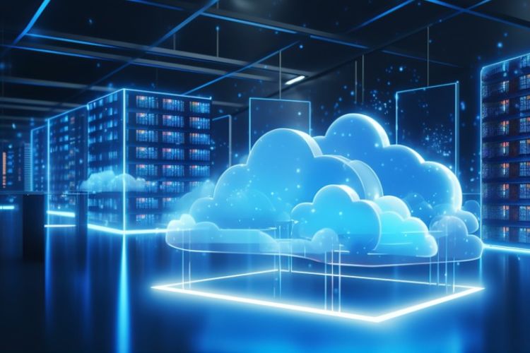 cloud computing in a digital data center